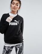 Puma Essentials Sweatshirt In Black - Black