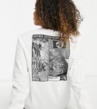 The North Face Story Long Sleeve T-shirt In White Exclusive At Asos