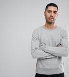 Nudie Jeans Co Evert Light Sweatshirt Gray Melange - Gray
