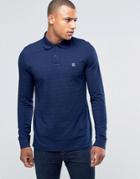 G-star Long Sleeve Polo Shirt - Black