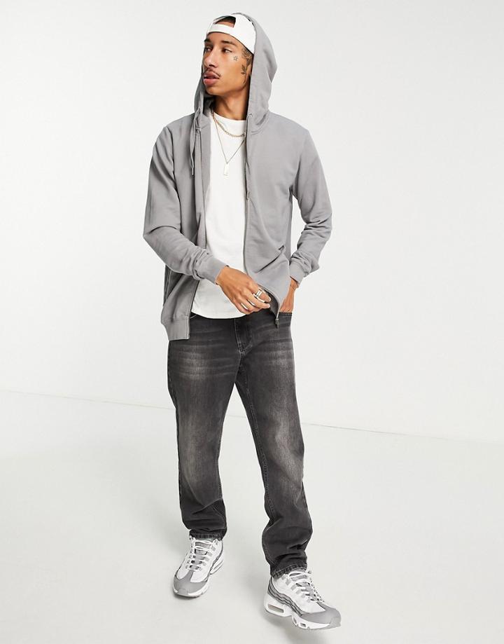 Bolongaro Trevor Zip Thru Hoody-grey