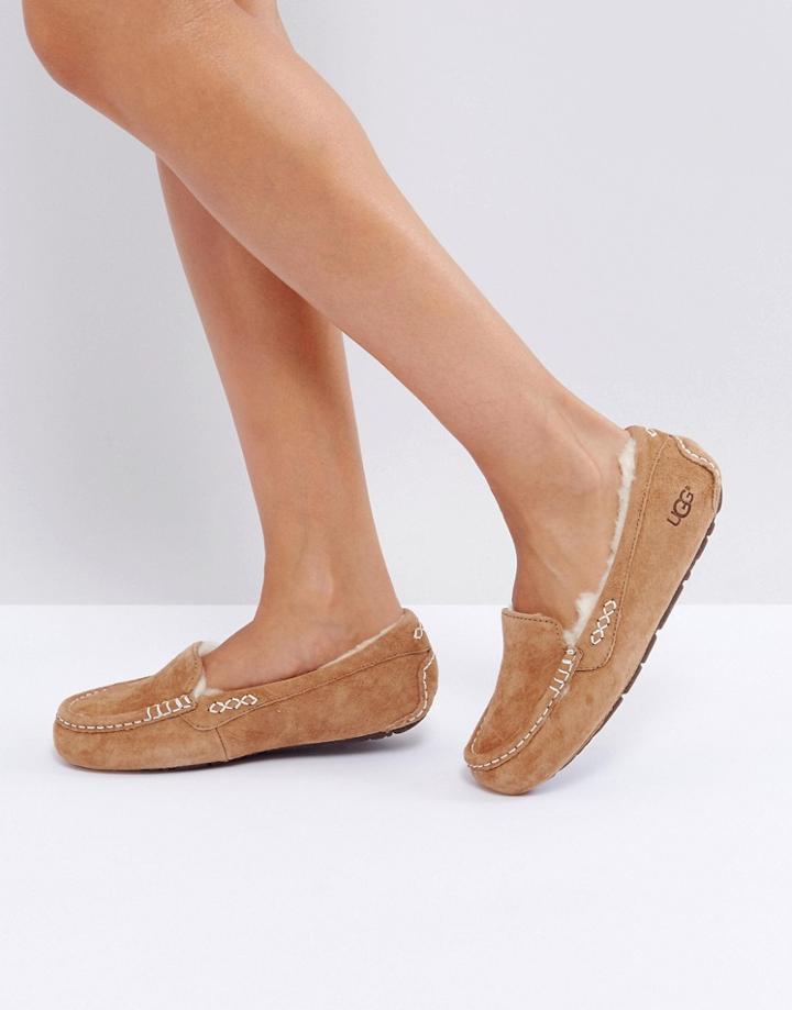 Ugg Ansley Chestnut Slippers - Tan