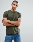 Hollister Crew T-shirt Slim Fit Pop Icon In Green - Green