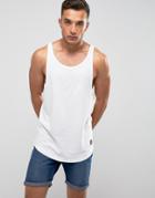 Only & Sons Skater Fit Tank - White