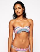 Ripcurl Modern Myth Bandeau Bikini Top - Coral