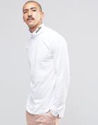 Ellesse Long Sleeve T-shirt With Turtleneck - White