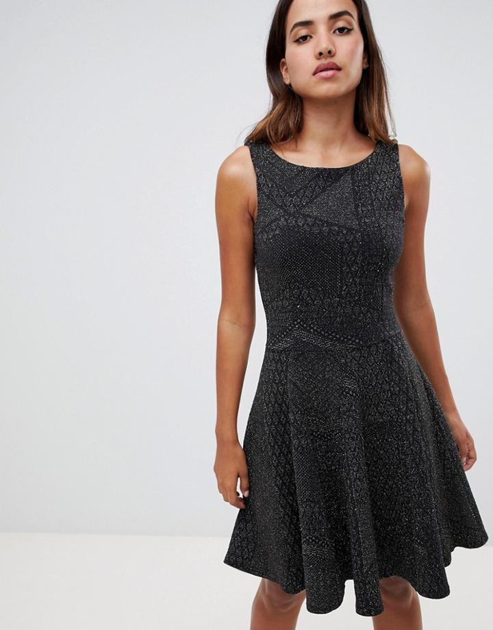 Closet London Sleeveless Paneled Dress - Black