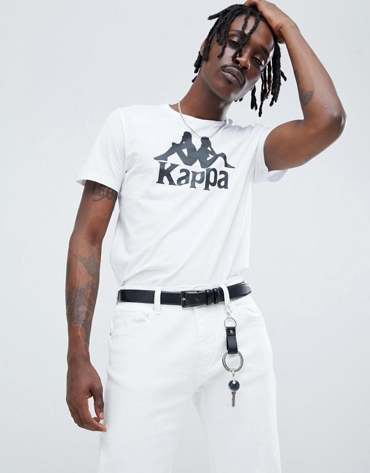 Kappa T-shirt With Logo In White - White