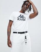 Kappa T-shirt With Logo In White - White