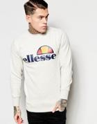 Ellesse Sweatshirt With Logo - Beige