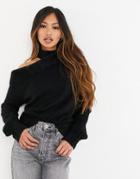 Steele Barlow Sweater In Black-blues