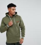 Ellesse Oversized Hoodie With Logo Cuff In Green - Green