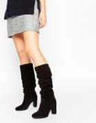 Oasis Slouch Boot - Black