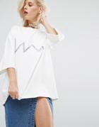 Kkxx Luxury Sweat T-shirt - Cream