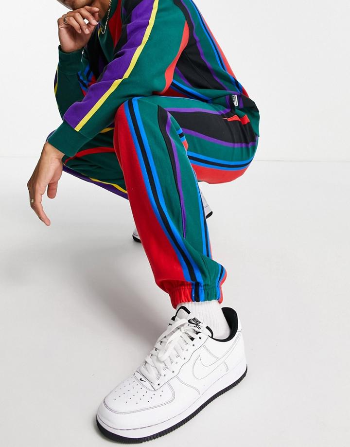 Levi's X Felix The Cat Capsule Collegiate Stripe Sweatpants With Logo-multi