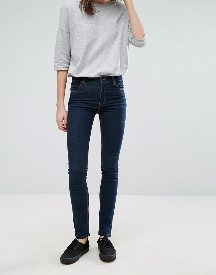 Cheap Monday Tight Very Stretchy Skinny Jeans - Blue