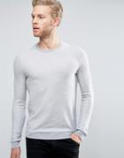 Hugo By Hugo Boss Sarmon Sweater Textured Knit - Beige