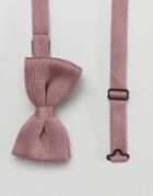 Jack & Jones Knitted Bow Tie - Pink