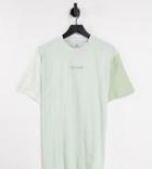 Sixth June Color Block T-shirt In Green - Exclusive To Asos