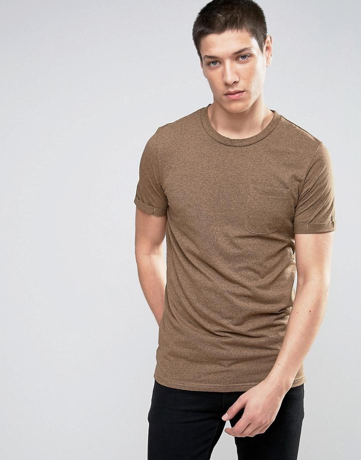 Jack & Jones Pocket T-shirt - Tan