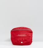 The New County Oversized Puffer Fanny Pack In Red - Red