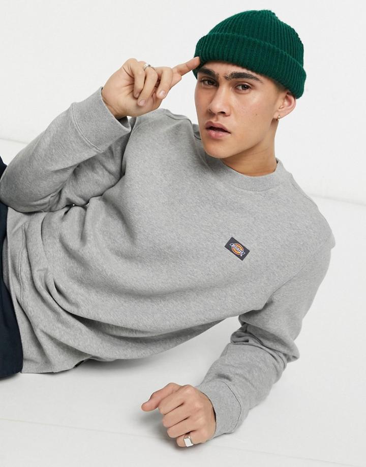 Dickies Oakport Sweatshirt In Gray-grey