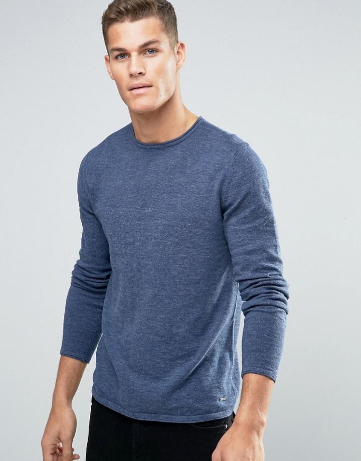 Esprit Crew Neck Sweater - Navy