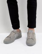 Blend Real Suede Sneakers - Gray