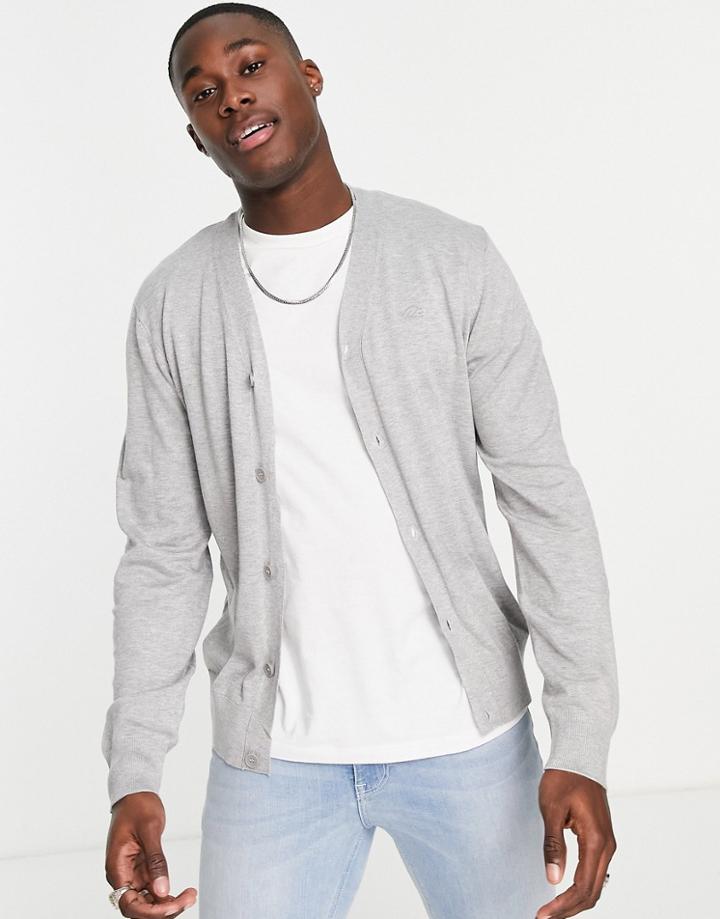 River Island Oversized Cardigan In Gray Heather