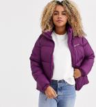 Columbia Puffect Jacket In Purple