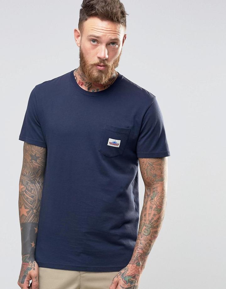 Penfield Label Pocket Logo T-shirt - Navy