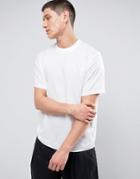 Asos Oversized Woven Viscose T-shirt - White