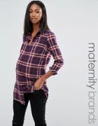 Noppies Maternity Check Shirt - Multi