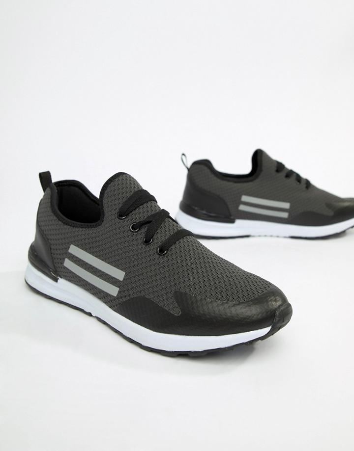 Brave Soul Jamie Sneaker - Gray