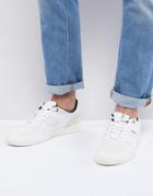 Jack & Jones Sneakers With Perforated Panels - White