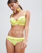 Pour Moi Bikini Bottom - Yellow