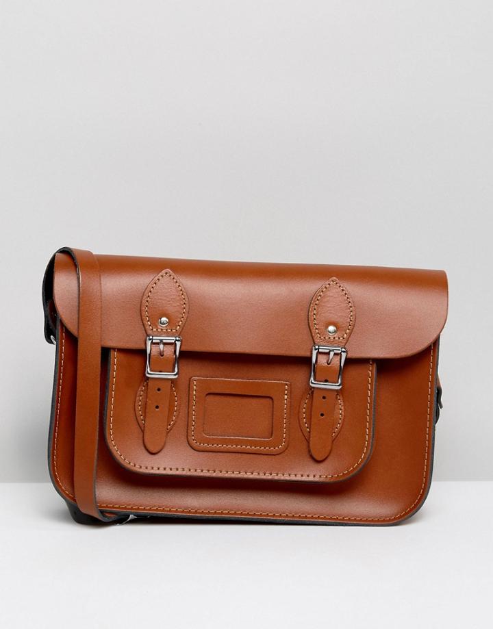 Leather Satchel Company 12.5 Classic Satchel - Tan