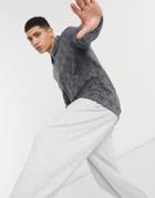 Mauvais Textured Stretch Coordinating Jacket In Check-black