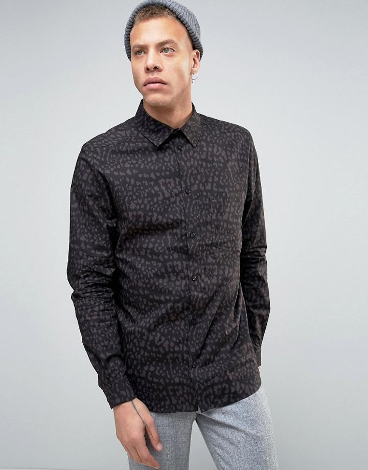 Weekday Leonard Shirt - Black