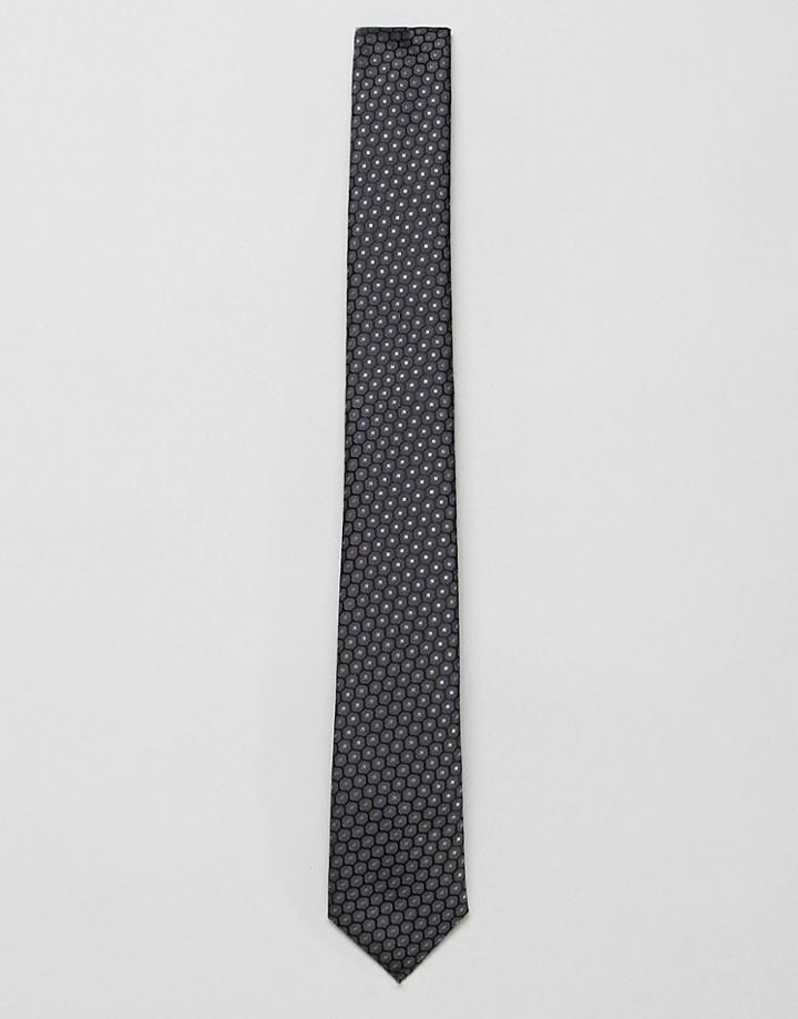 French Connection Honeycomb Print Tie