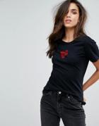 Diesel Heart Logo T-shirt - Black