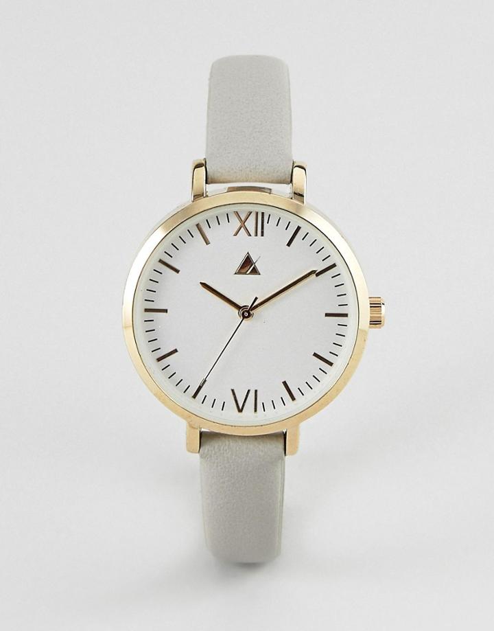 Asos Sleek Face Watch - Gray