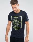 Jack And Jones Crew T-shirt - Navy