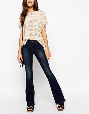 Esprit 70's Flared Jean - Blue