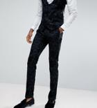 Noose & Monkey Tall Super Skinny Suit Pants In Flocking - Gray