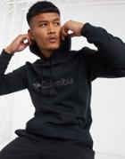 Columbia Csc Basic Logo Hoodie In Black