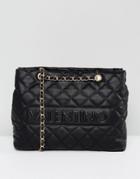 Valentino By Mario Valentino Quilted Shoulder Bag In Black - Black