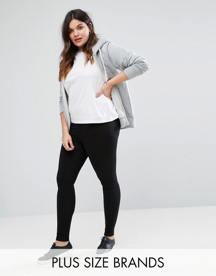 Yours Clothing Leggings - Black