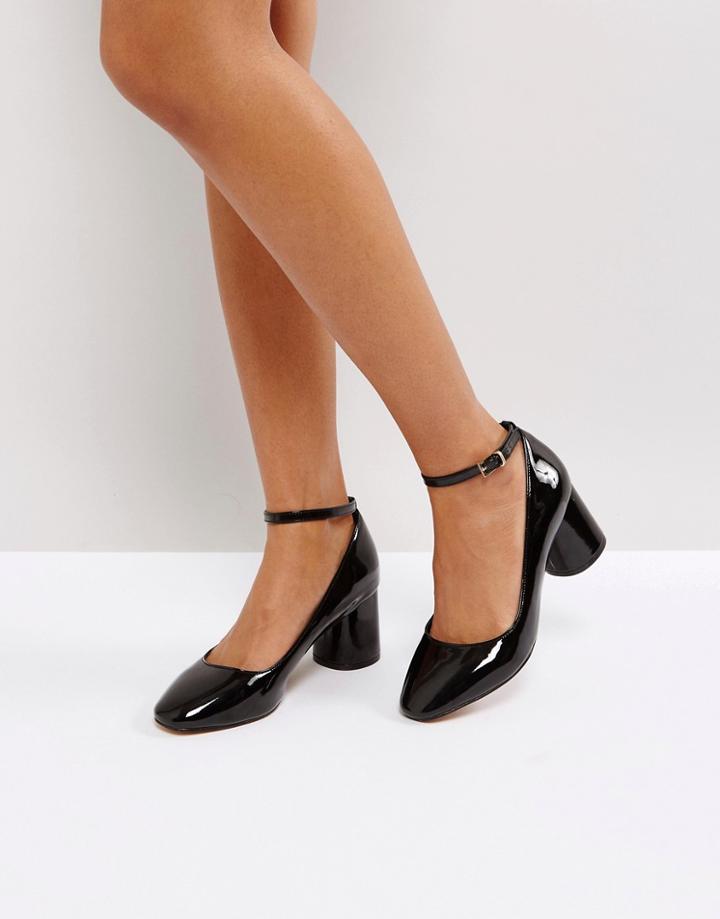 Asos Sammie Mid Heels - Black