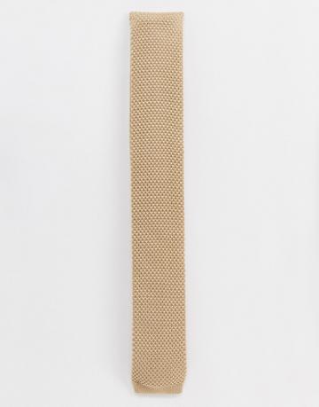 Gianni Feraud Knitted Tie - Brown